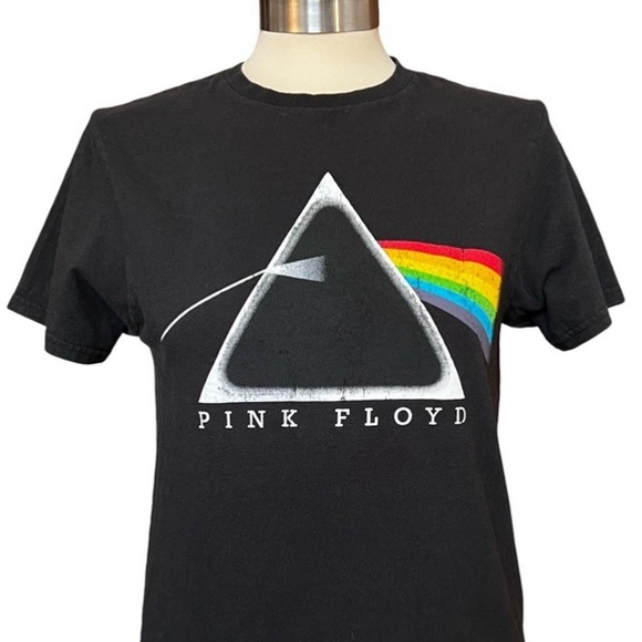 Pink Floyd Dark Side of the Moon prism T-shirt women’s size Small - Picture 5 of 5